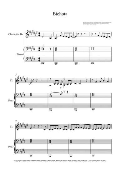 Bichota (arr. André Laitano)
