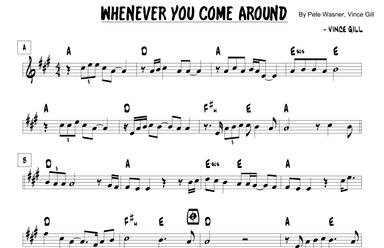 Whenever You Come Around (arr. Joseph Hasper)