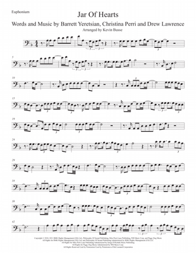Jar Of Hearts (arr. Kevin Busse)