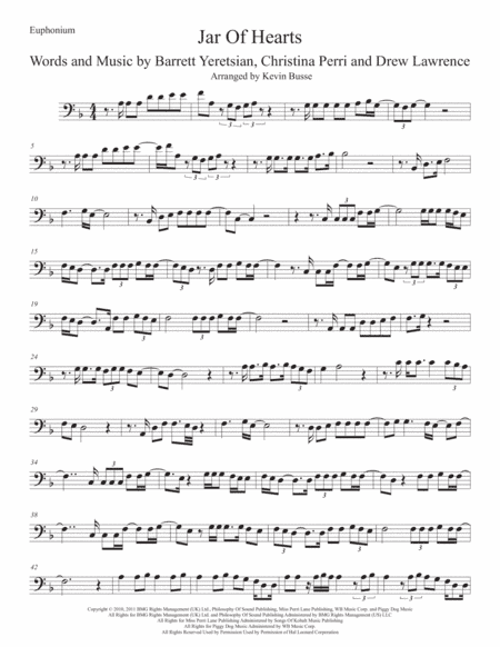 Jar Of Hearts (arr. Kevin Busse)