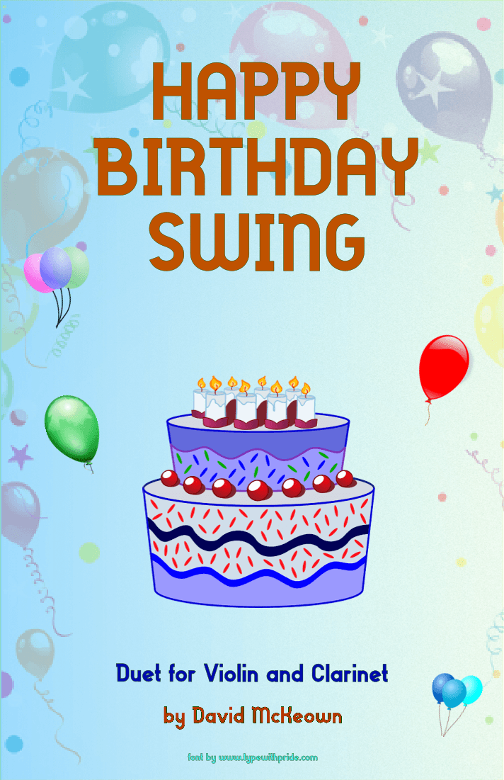 Happy Birthday Swing, for Violin and Clarinet Duet (arr. David McKeown)