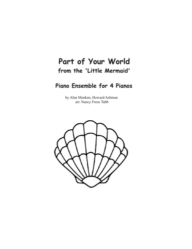 Part Of Your World (arr. Nancy Frese Tabb)