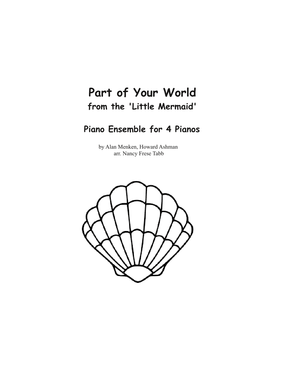 Part Of Your World (arr. Nancy Frese Tabb)