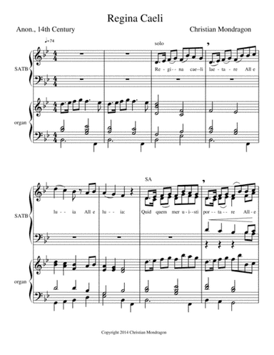 Regina Caeli 4 part