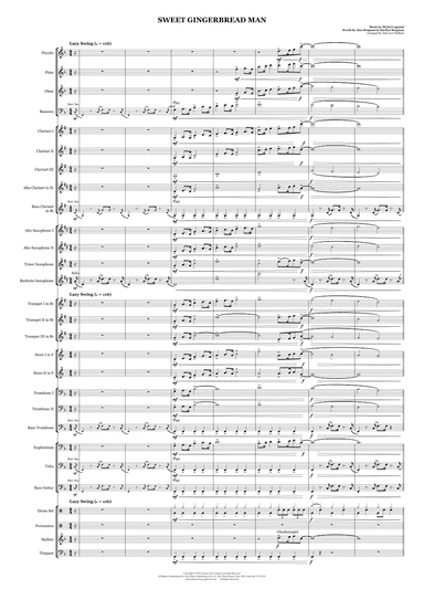 Sweet Gingerbread Man (arr. John Ivor Holland)
