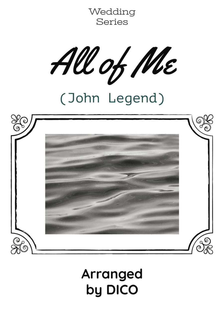 All Of Me (arr. Dico)