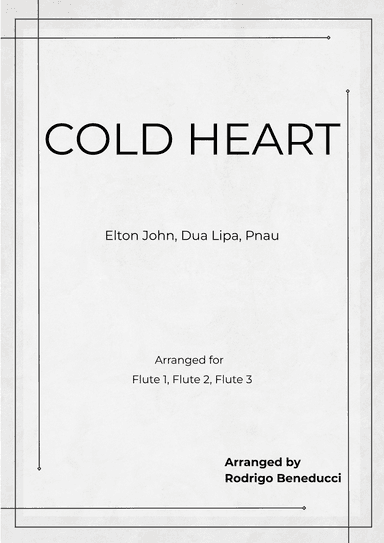 Cold Heart (pnau Remix) (arr. RODRIGO BENEDUCCI)