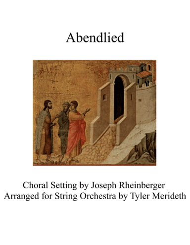 Abendlied (arr. Tyler Merideth)