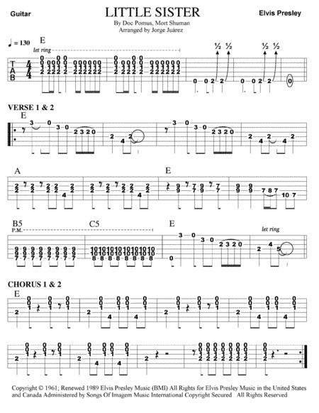 Little Sister (arr. Jorge Juárez)