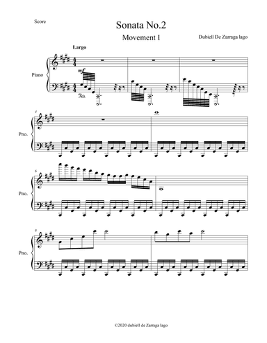 Sonata No.2 C# Minor