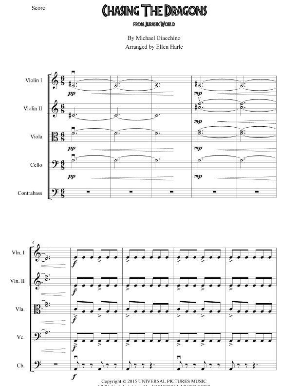 Chasing The Dragons (arr. Ellen Harle)