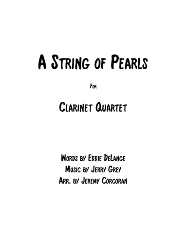 A String Of Pearls (arr. Jeremy Corcoran)