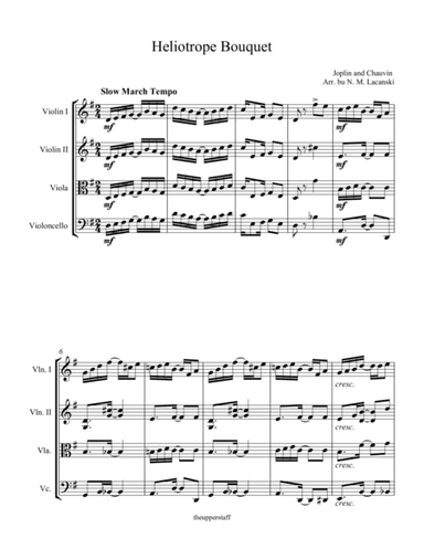 Heliotrope Bouquet (arr. Nick Lacanski)