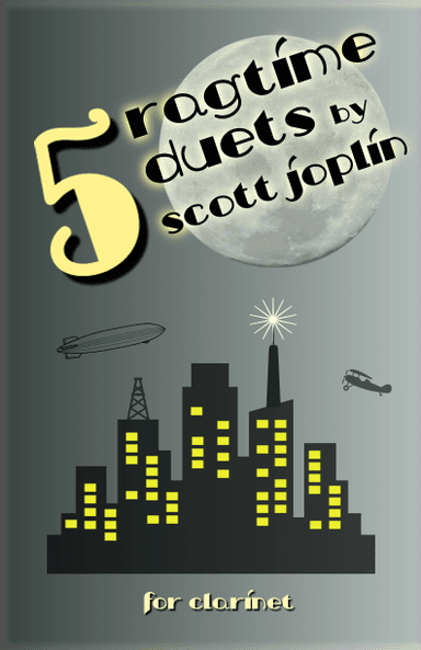 Five Ragtime Duets by Scott Joplin for Clarinet (arr. David McKeown)