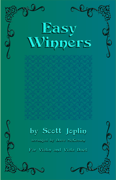 The Easy Winners, Duet for Violin and Viola (arr. David McKeown)