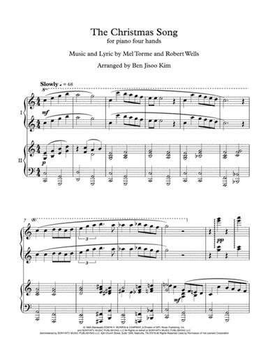 The Christmas Song (Chestnuts Roasting On An Open Fire) (arr. Ben Jisoo Kim)