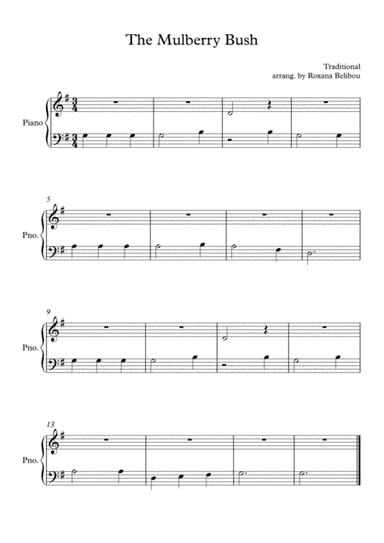 The Mulberry Bush (arr. Roxana Belibou)