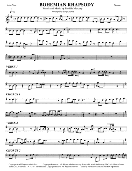 Bohemian Rhapsody (arr. Jorge Juárez)