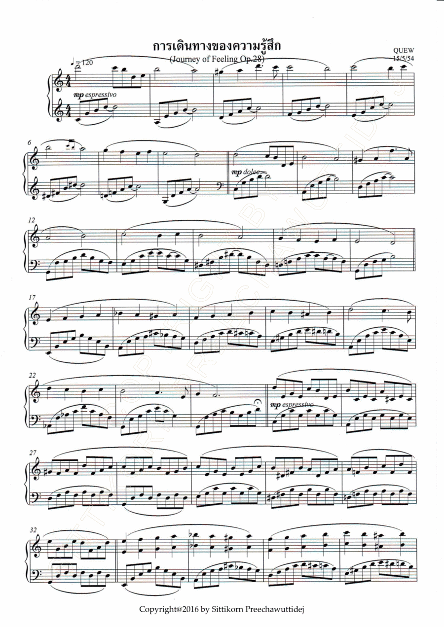 Op.28 Journey of Feeling [Dr.QUEW]