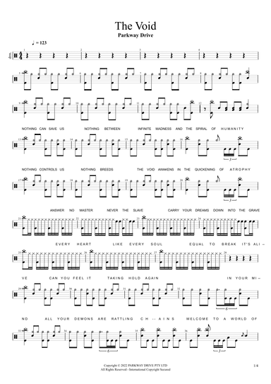 The Void (arr. Cyril Mayer)