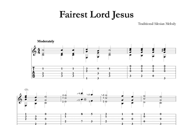 Fairest Lord Jesus (arr. Mark Phillips)