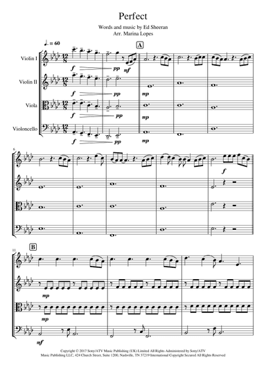 Perfect (arr. Marina Lopes)