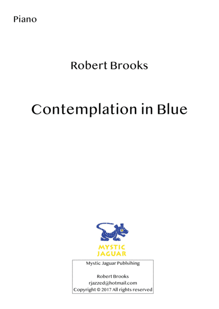 Contemplation in Blue