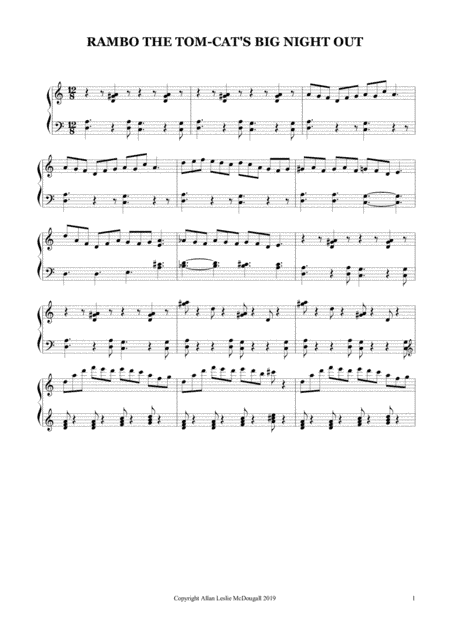 Rambo the Tom-cat's big night out