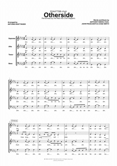Otherside (arr. Antoine Krattinger)