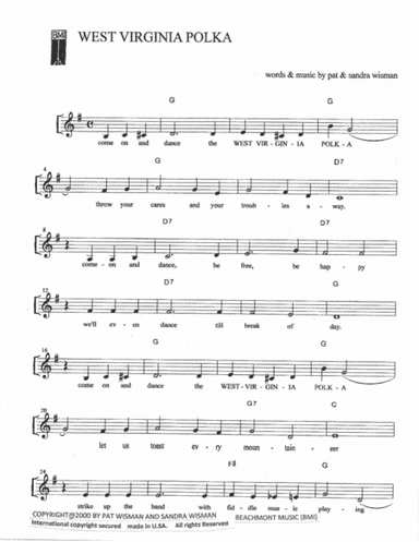 WEST VIRGINIA POLKA