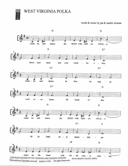 WEST VIRGINIA POLKA
