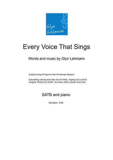 Every Voice That Sings