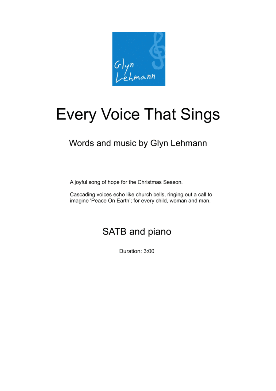 Every Voice That Sings