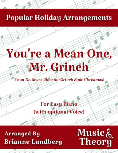 You're A Mean One, Mr. Grinch (arr. Brianne Lundberg)
