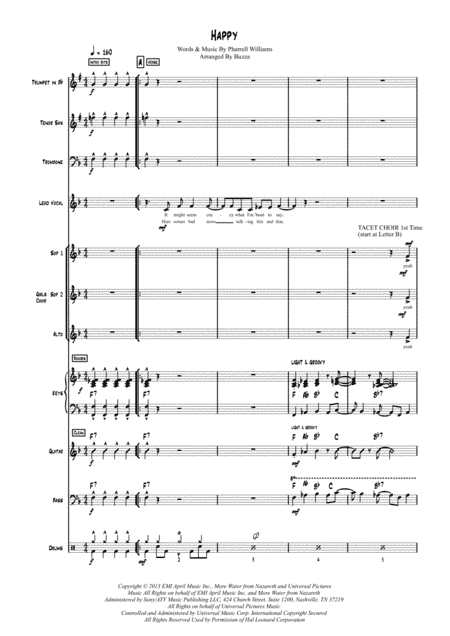 Happy (arr. Buzza)