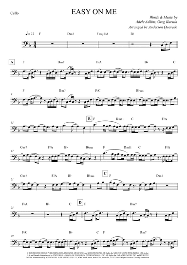 Easy On Me (arr. Anderson Quevedo)