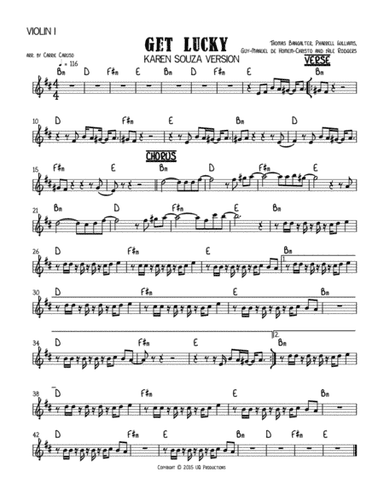 Get Lucky (arr. Carrie Caruso)