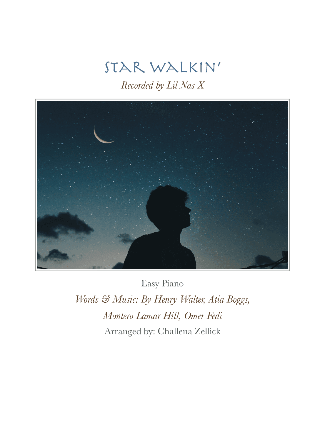Star Walkin' (league Of Legends Worlds Anthem) (arr. Challena Zellick)