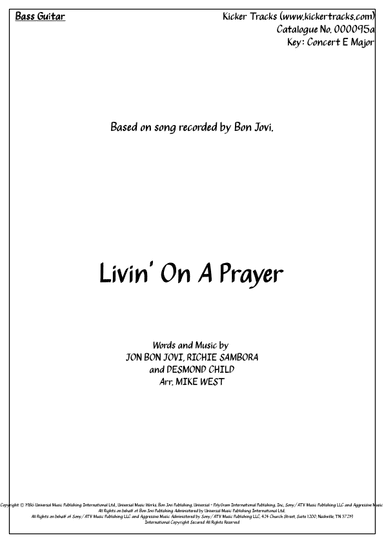 Livin' On A Prayer (arr. Mike West)