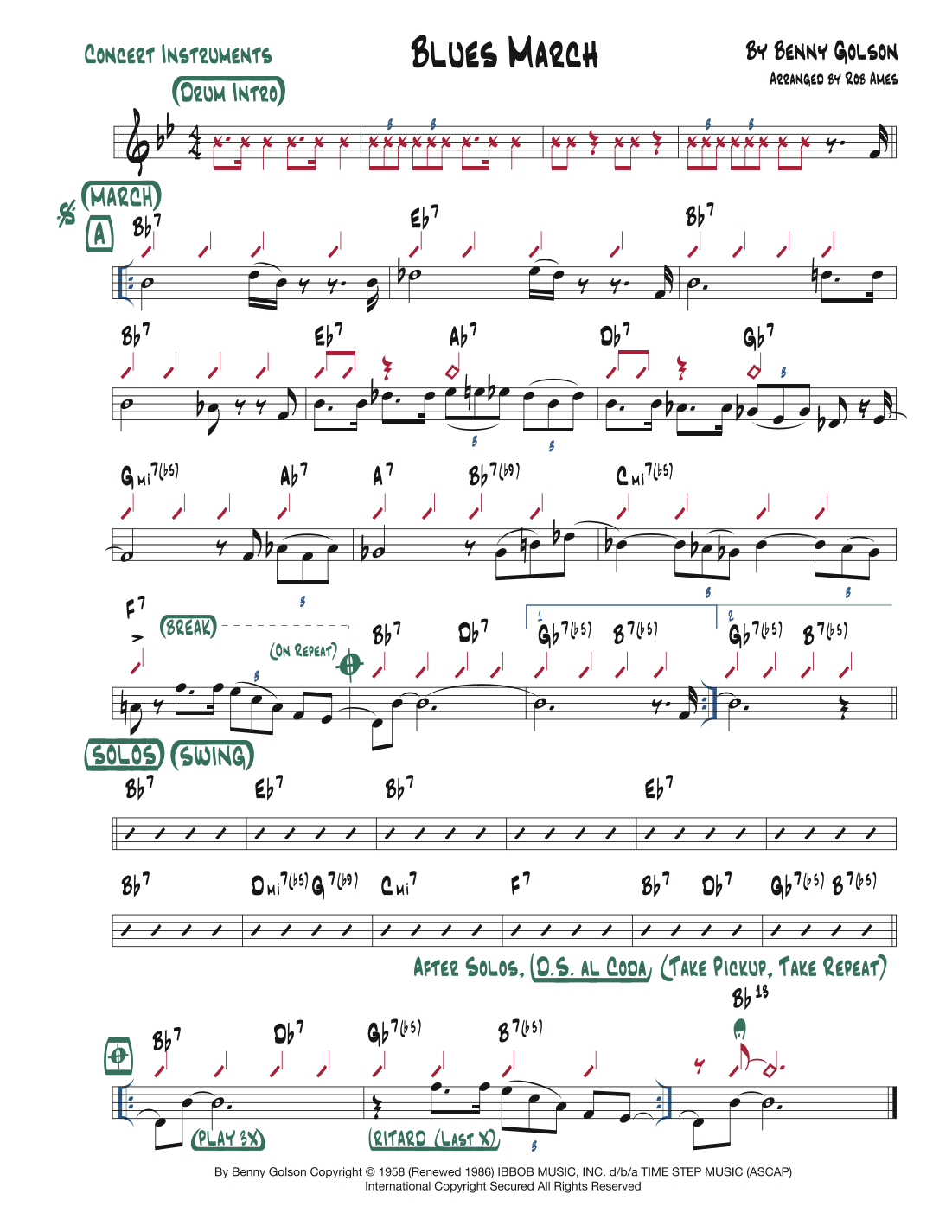 Blues March (arr. Rob Ames)