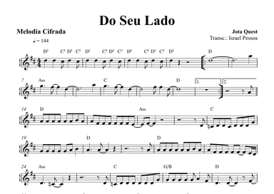 Do Seu Lado (arr. Israel Pessoa)