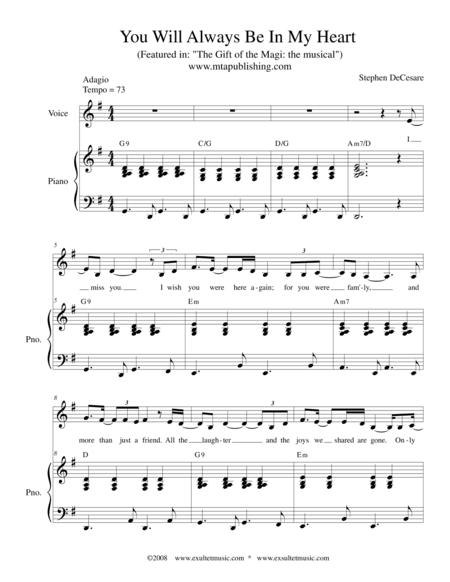 You Will Always Be In My Heart