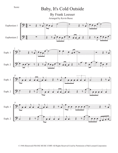 Baby, It's Cold Outside (arr. Kevin Busse)
