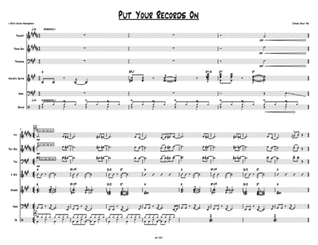 Put Your Records On (arr. Steve Hoover)