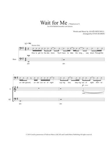 Wait For Me (arr. Evan Ramos)