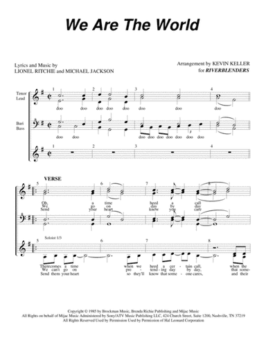 We Are The World (arr. Kevin Keller)