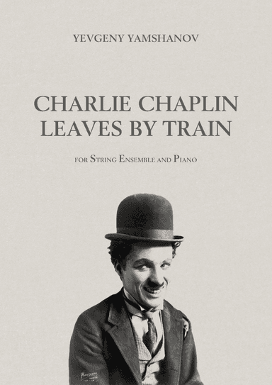 Charlie Chaplin leaves by Train