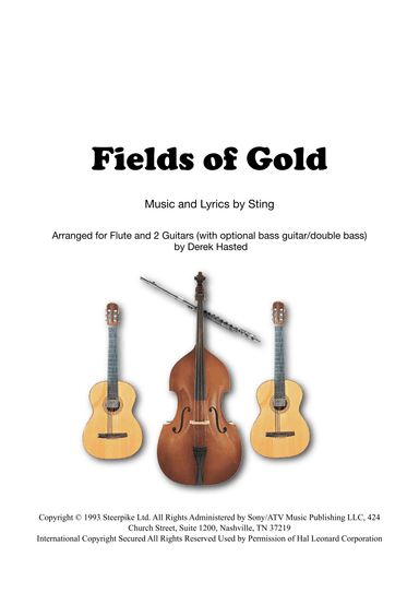 Fields Of Gold (arr. Derek Hasted)
