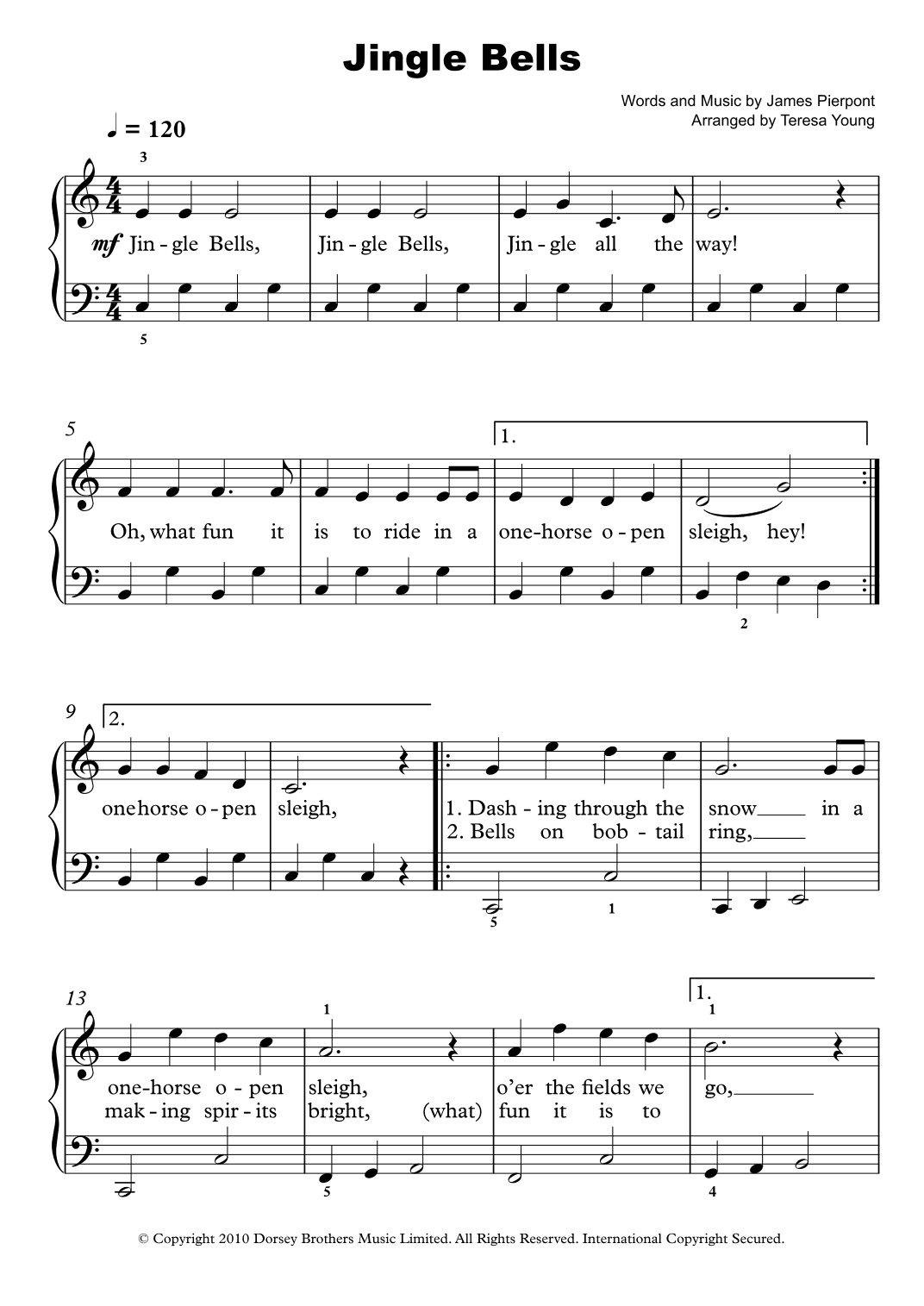 Jingle Bells (arr. Teresa Young)