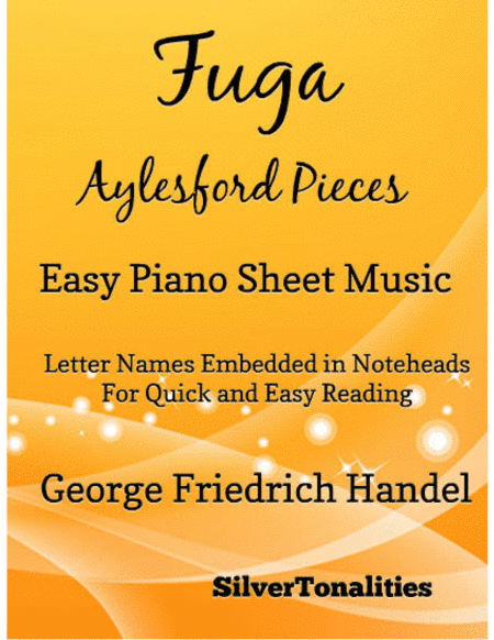 Fuga Aylesford Pieces Easy Piano Sheet Music (arr. SilverTonalities)
